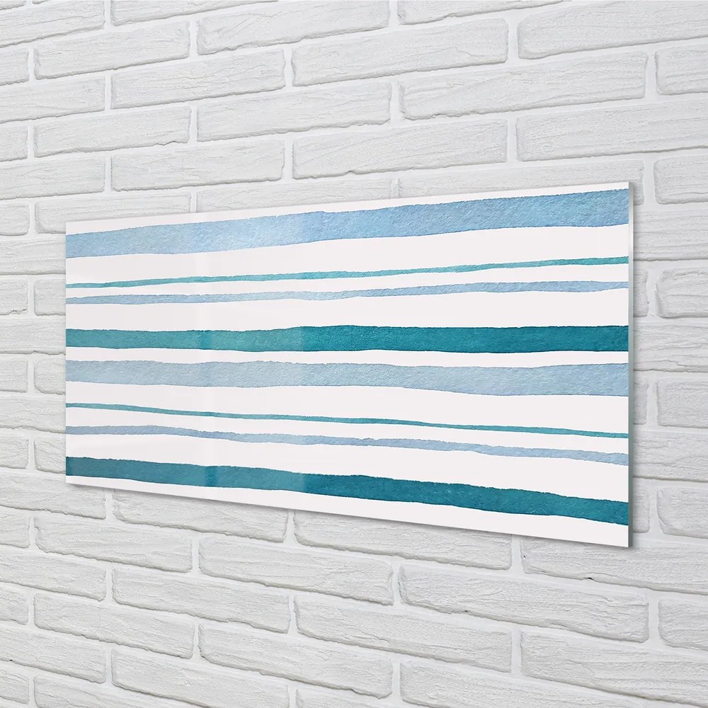 Szkło do Kuchni na Ścianę Abstrakcyjne Nieregularne Paski