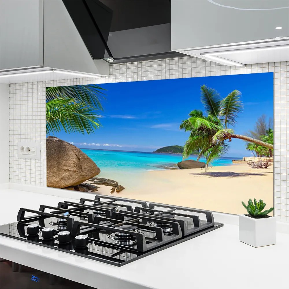 Panel nad blat kuchenny Piaszczysty Brzeg Oceanu