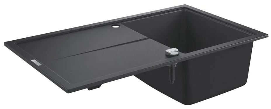 GROHE 31640AP0 - Kompozytowy zlewozmywak K400 860 × 500 mm granit/czarny