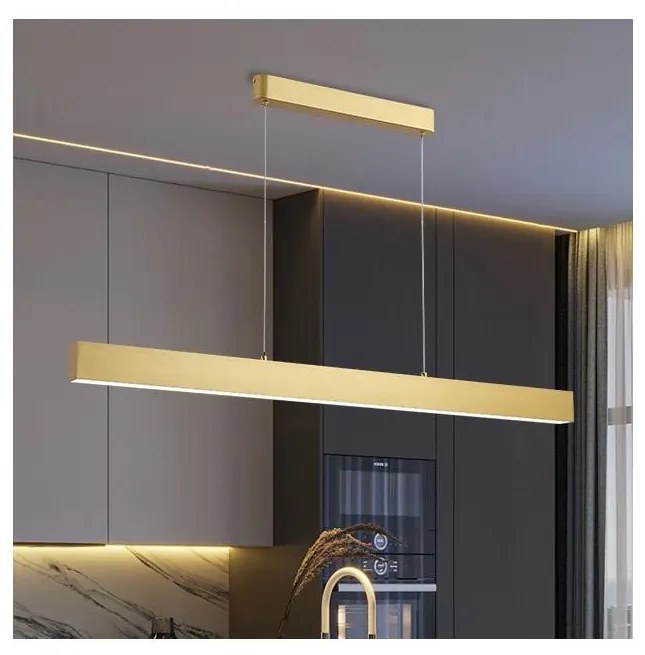 Brilagi - Lampa LED SLEEKLINE 40W 230V 3000/4500/6000K złota