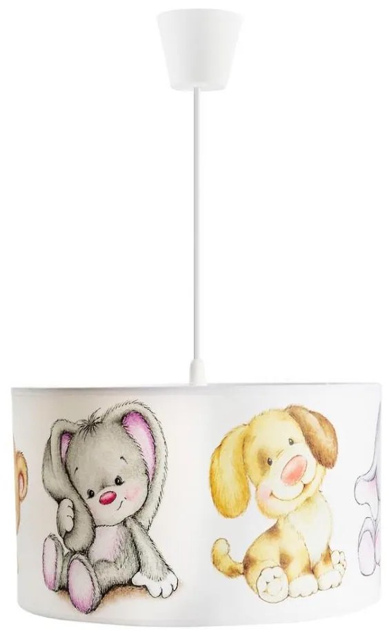 Lampa dziecięca na linkę PETS 1xE27/60W/230V