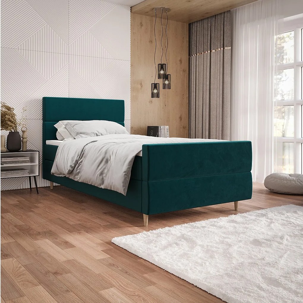 Łóżko kontynentalne FLO Plus 90x200 Itaka 39