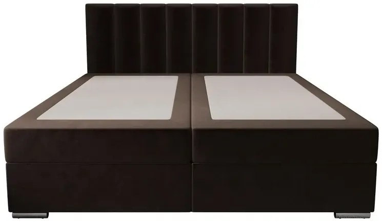 Łóżko dwuosobowe sypialniane z pojemnikiem 180x200 - Fezo 6X 15 kolorów