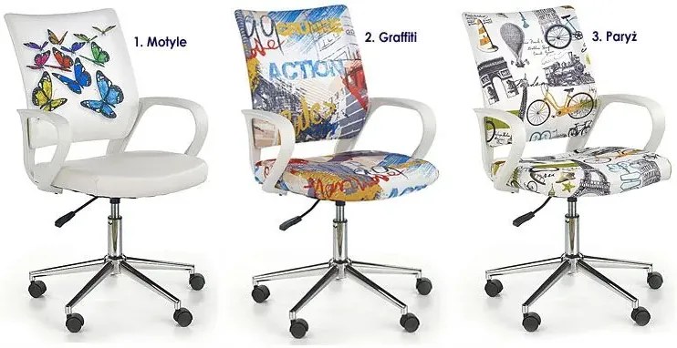 Młodzieżowy fotel obrotowy B2-A81