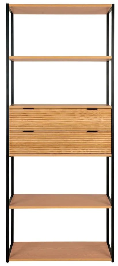 Regał w dekorze jesionu w naturalnym kolorze 84,5x200 cm Minato – House Nordic