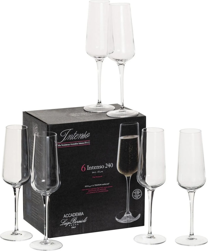 Kieliszki do szampana Gusto 6szt. 240ml