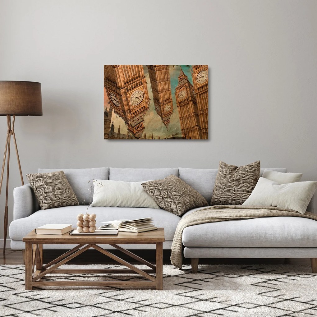 Obraz na szkle - Big Ben, Londyn (70x50 cm)