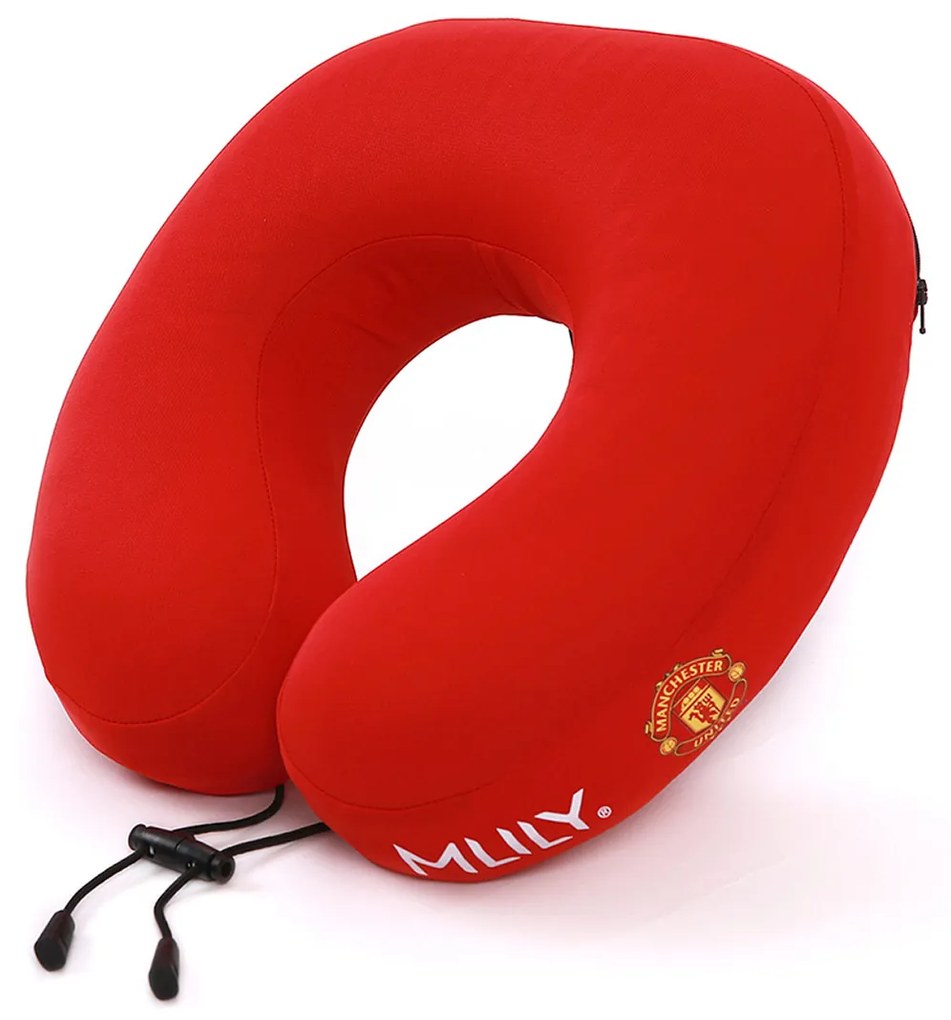 Poduszka podróżna MLILY Manchester United 34x29x10 cm
