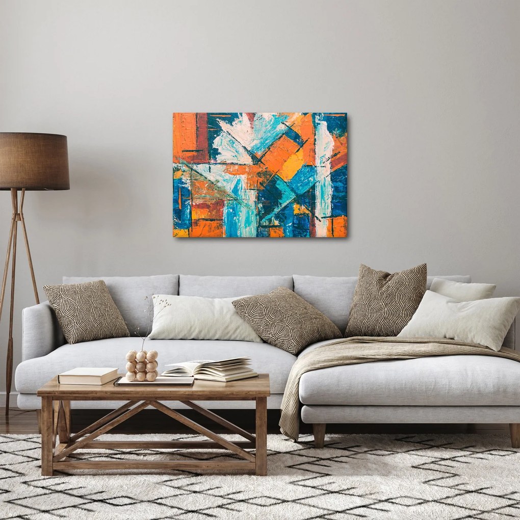 Obraz - Abstrakcja (70x50 cm)