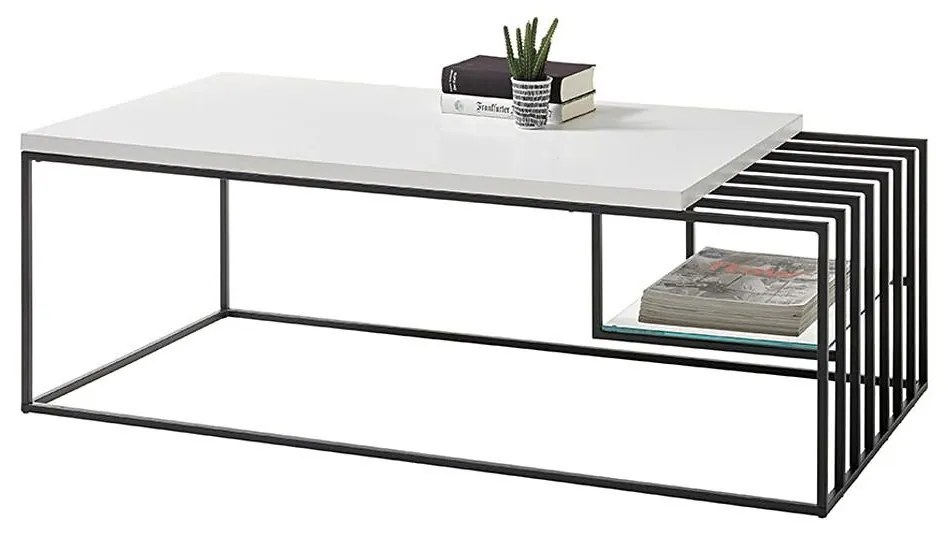 Stolik kawowy ZAIRA biały