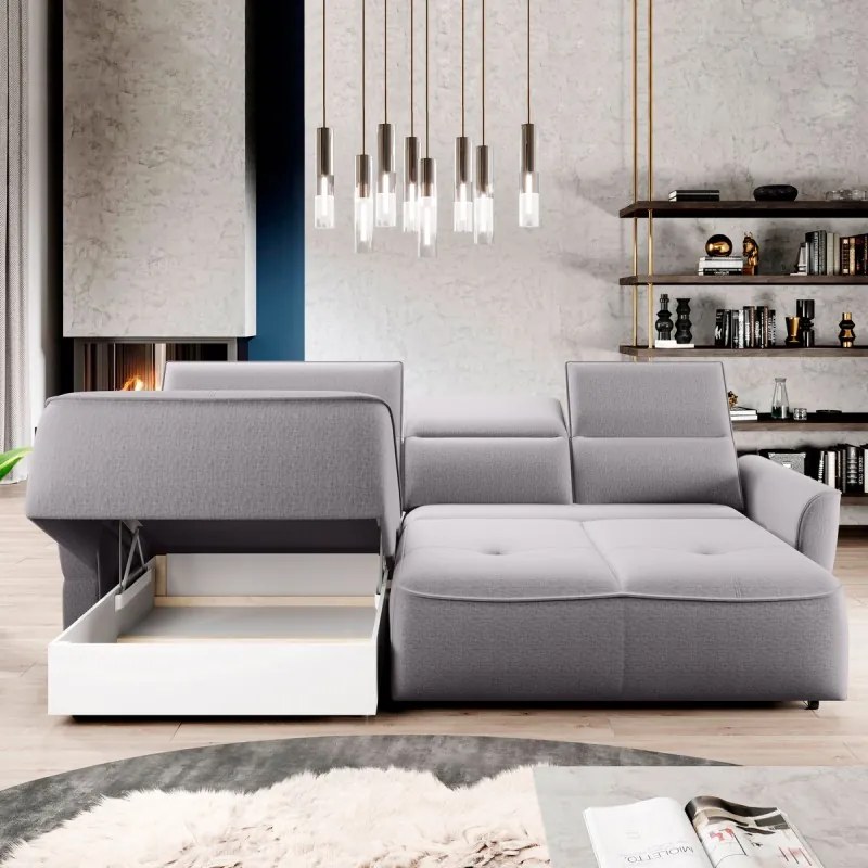 Narożnik MURILLO S Mini z elektryczną regulacją siedziska WERSAL