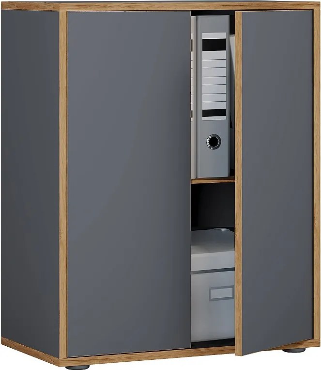 Szafka biurowa Salia 2x B60