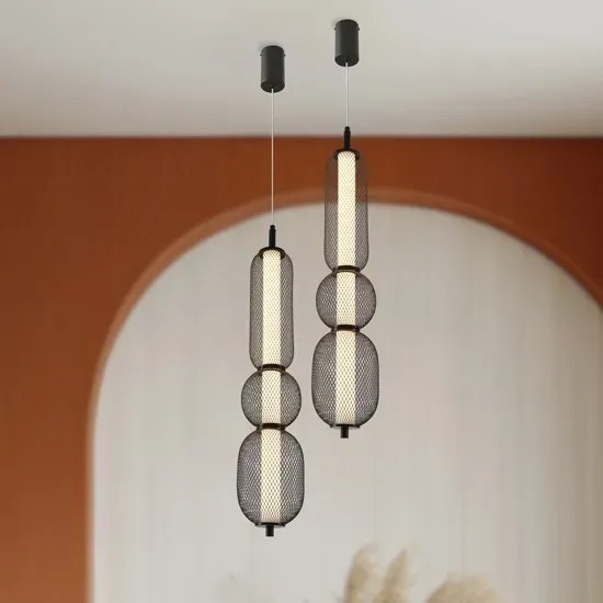 Stylowa nowoczesna lampa wisząca - 6X M102 N6-L23