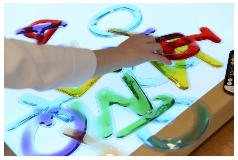 Masterkidz zestaw literek i cyferek alfabet montessori