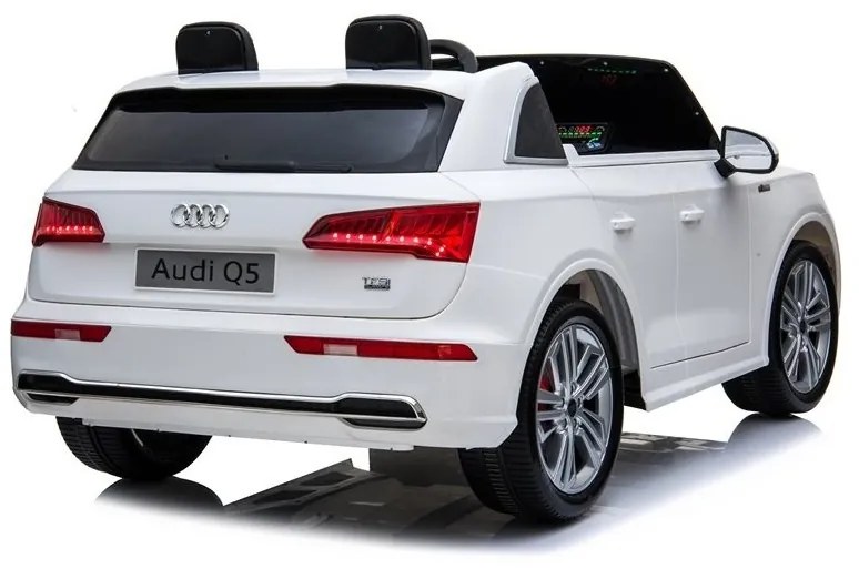 Pojazd na akumulator nowe audi q5 2-osobowe białe