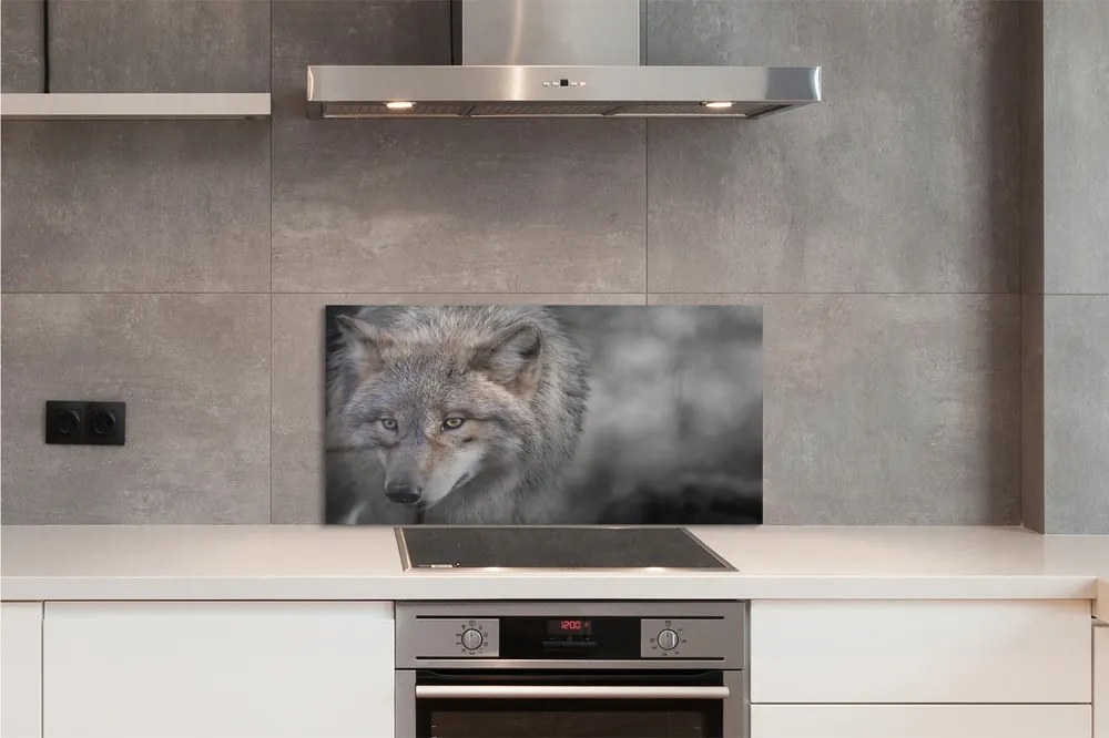 Panel Szklany Portret Dzikiego Drapieżnika