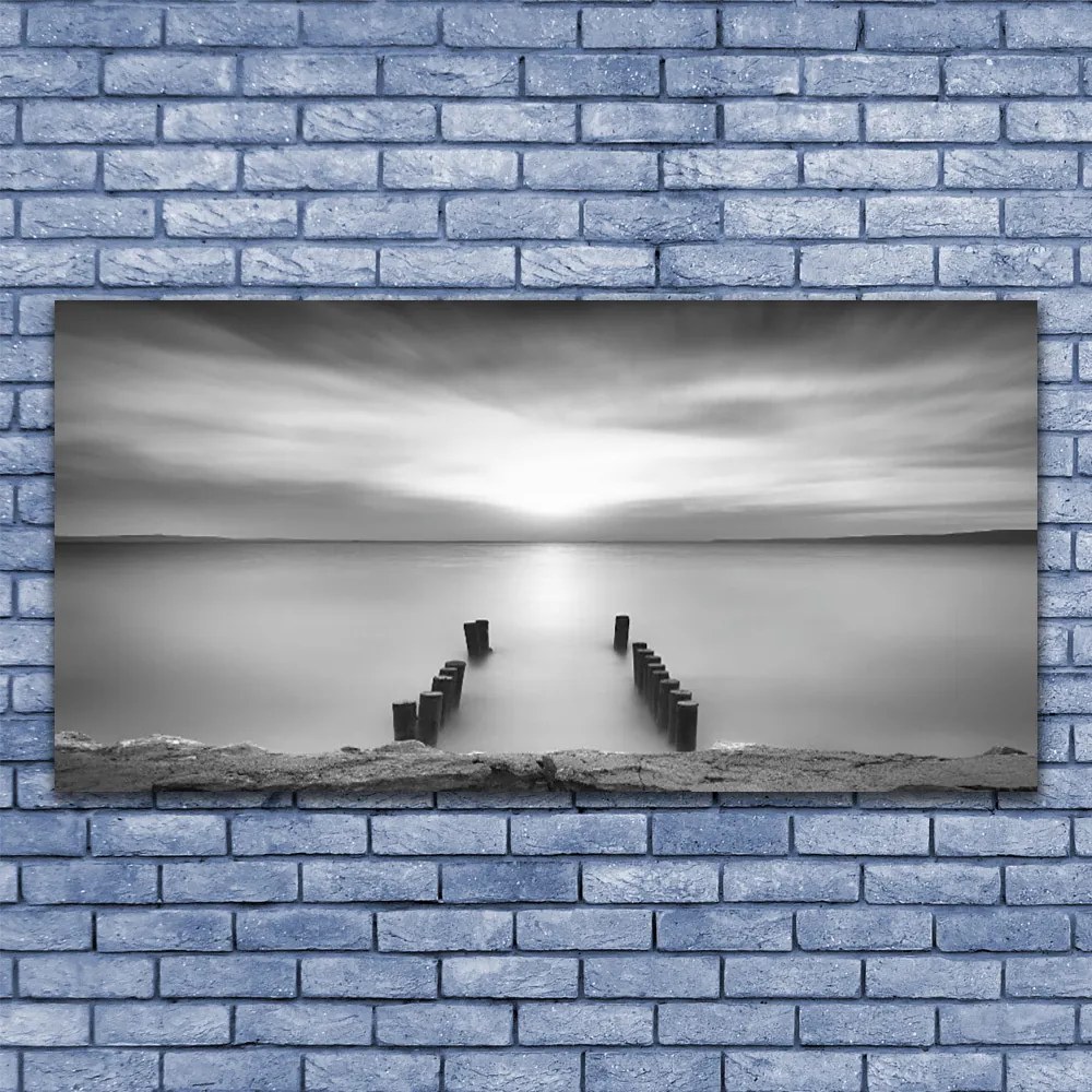 Fotoobraz na płótnie Spokojna Tafla Bałtyku