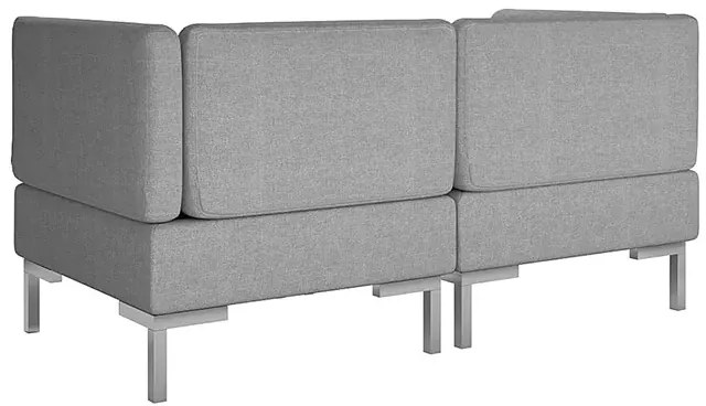 2 jasnoszare segmenty narożne do zestawu Gova