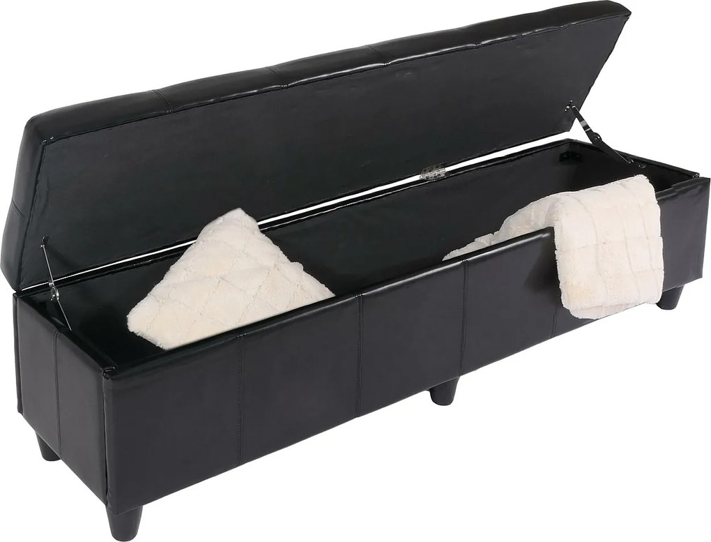 Skrzynia do przechowywania Kriens XXL,  czarna