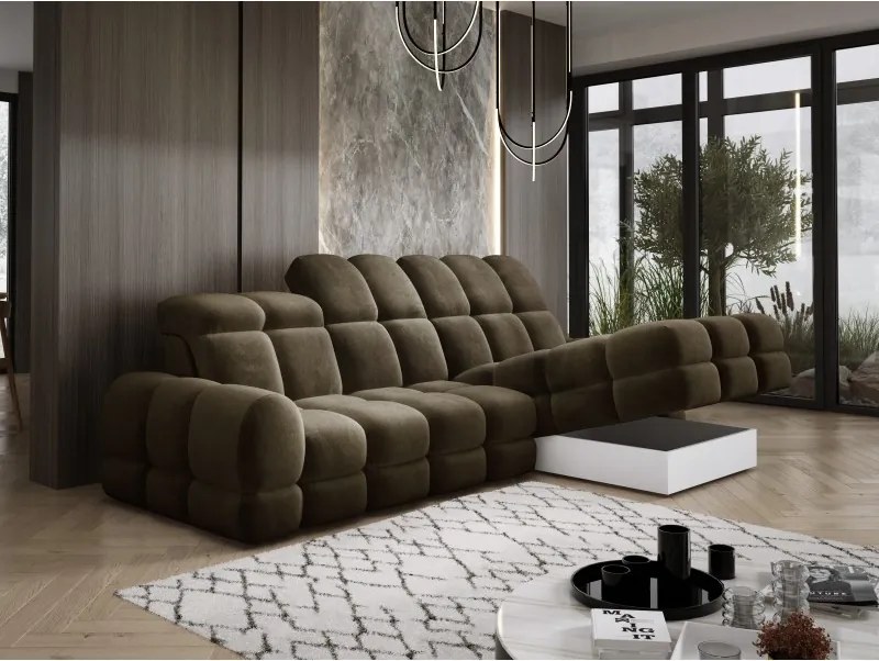 Narożnik TOLLO MINI z elektryczną regulacją siedziska WERSAL