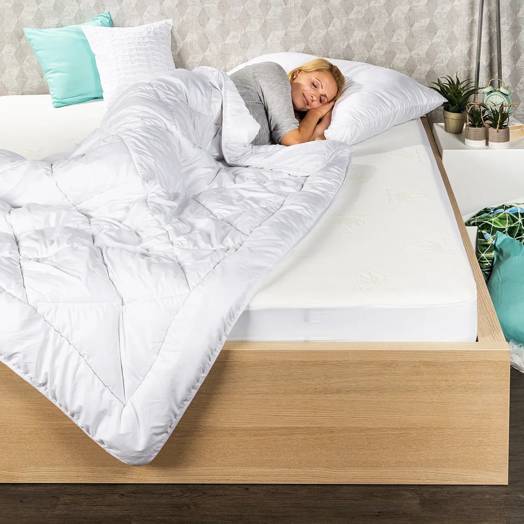 4Home Komplet kołdry i poduszki Aloe Vera, 140 x 220 cm, 70 x 90 cm, 140 x 220 cm, 70 x 90 cm