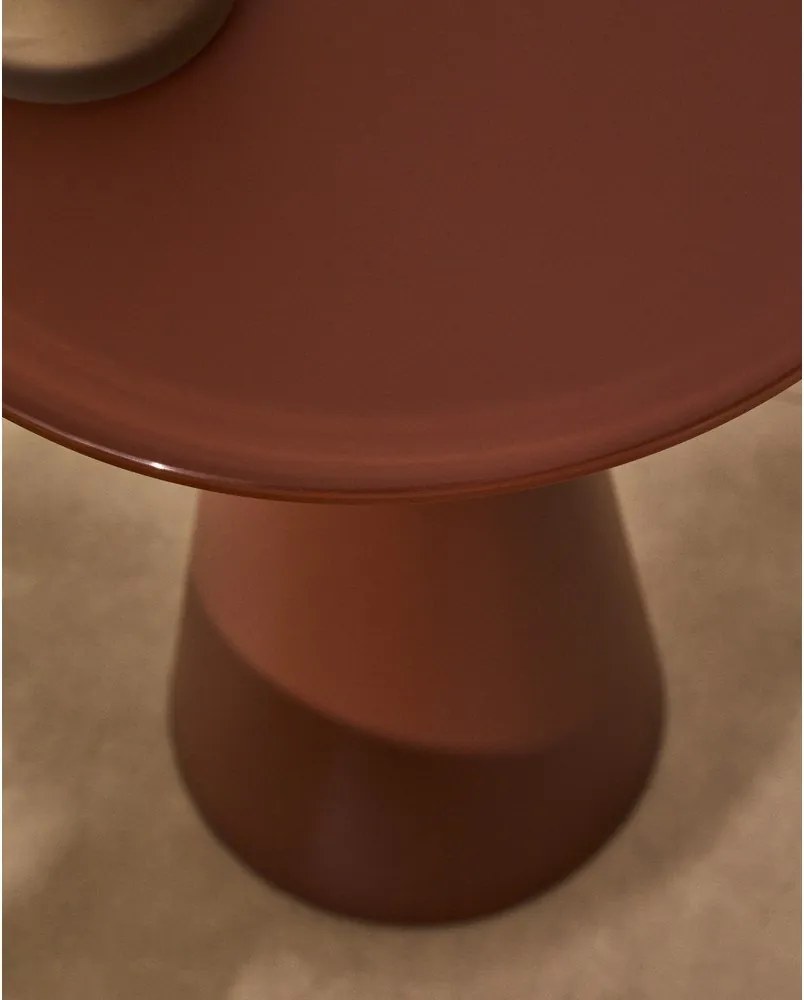 Okrągły stolik ze szklanym blatem ø 35 cm Wilshire – Kave Home