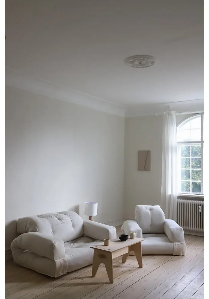 Pomarańczowa rozkładana sofa 140 cm Hippo – Karup Design