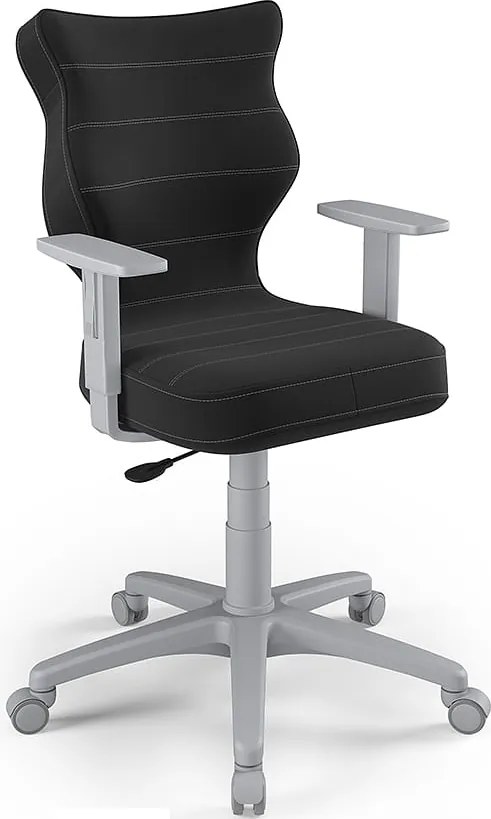 Młodzieżowe krzesło do biurka Duo Grey rozmiar 6 (159-188 cm)