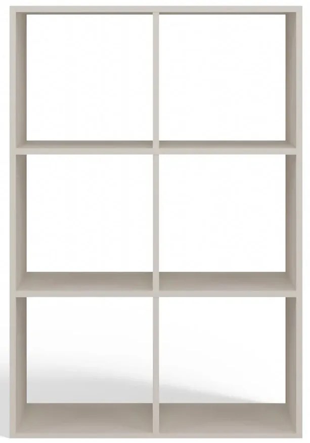 Beżowy regał nowoczesny kaszmir 4x T8-W78