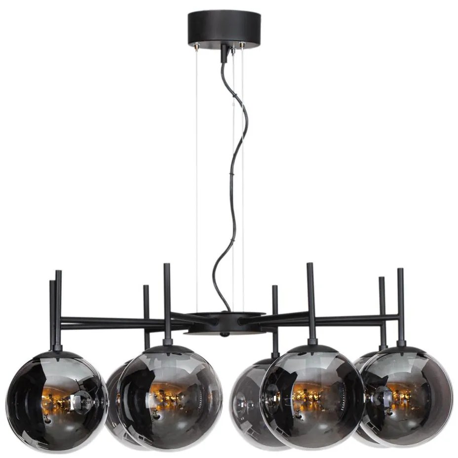 ByRydens 4202030-4505 - Żyrandol na lince BOYLE 8xE27/5W/230V