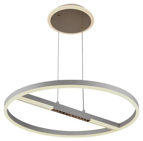 LED Żyrandol ściemnialny na lince LED/75W/230V 3000-6500K + zdalne sterowanie