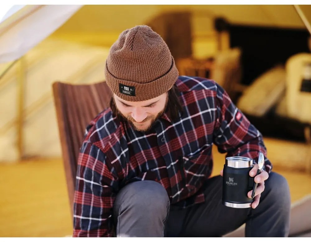 Czarny termos na jedzenie ze stali nierdzewnej 400 ml Legendary Classic Black – Stanley