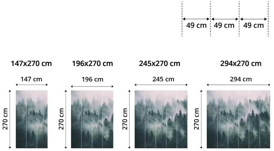 Fototapeta jezioro w środku jesiennej przyrody