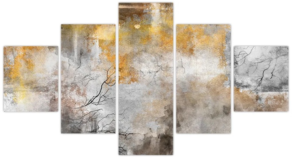 Obraz - Abstrakcja (125x70 cm)