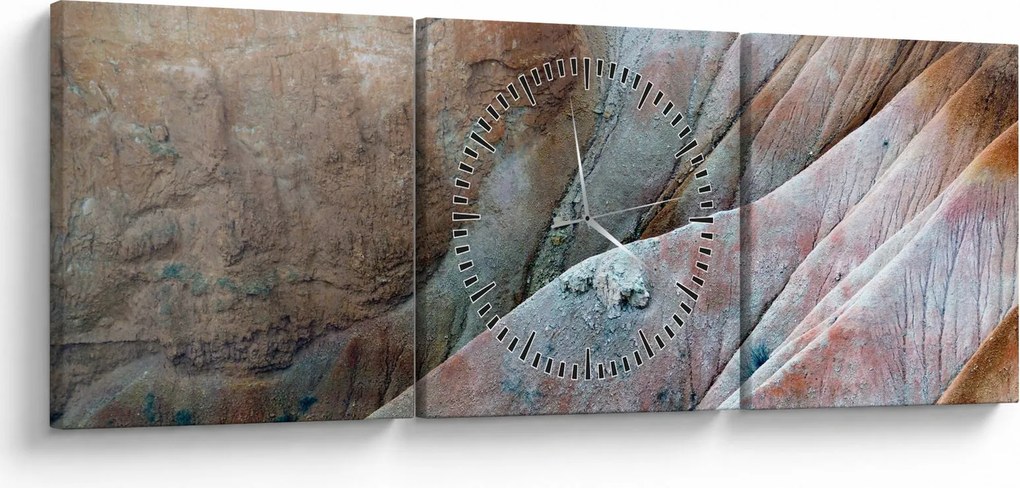 Obraz skał, Bryce Canyon (z zegarem) (90x30 cm)