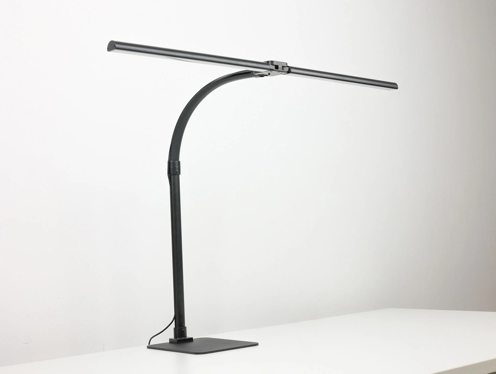 Lampa LED na biurko ALVARO, podstawa, pilot zdalnego sterowania