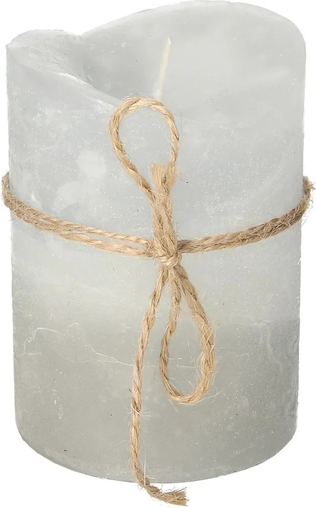 Świeca Dorotea 10cm grey cristal