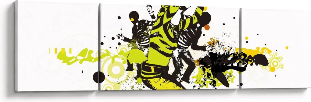 Obraz - Street dance (170x50 cm)