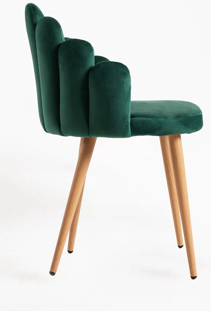 Rcznie aksamitne krzeso