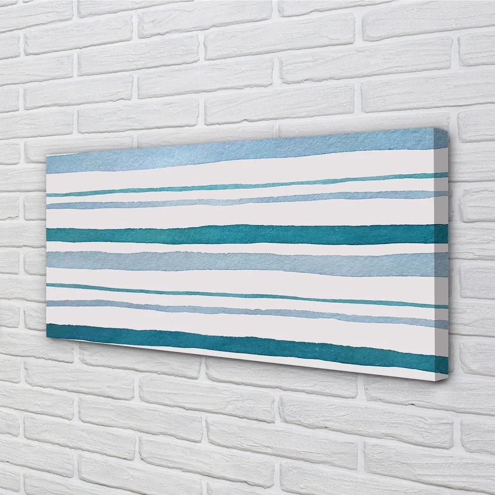 Obraz drukowany na płótnie Abstrakcyjne Nieregularne Paski