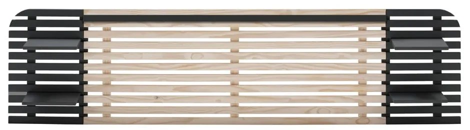 Zagłówek z litego drewna sosnowego 240x62 cm Dimas – Marckeric