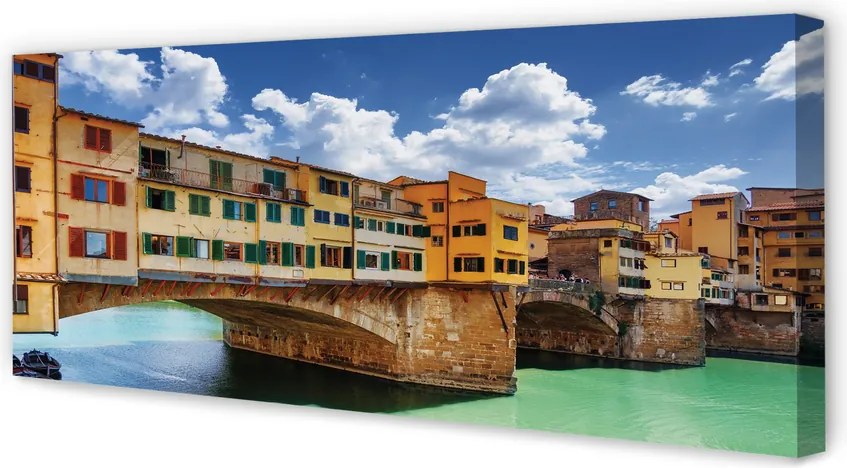 Obraz na płótnie Mosty nad Włoską Rzeką