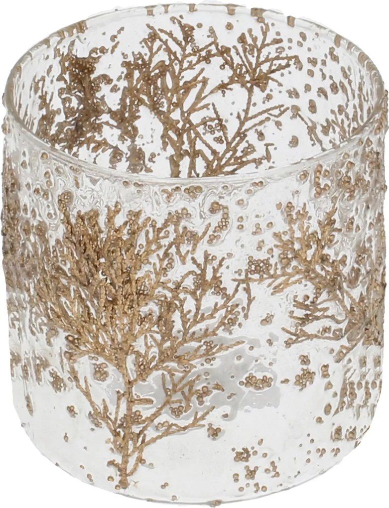 Świecznik Twig I ⌀10cm gold