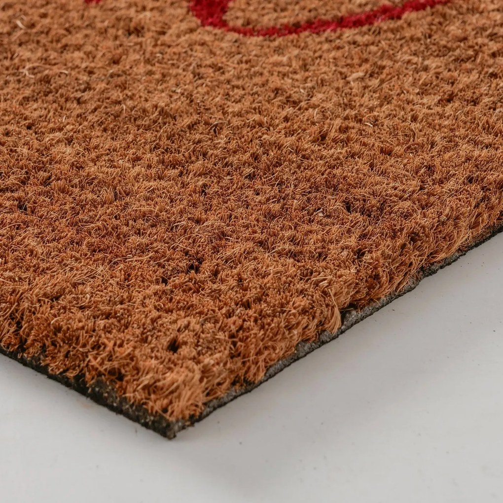 Wycieraczka z włókna kokosowego Hohoho, 60 x 40 cm