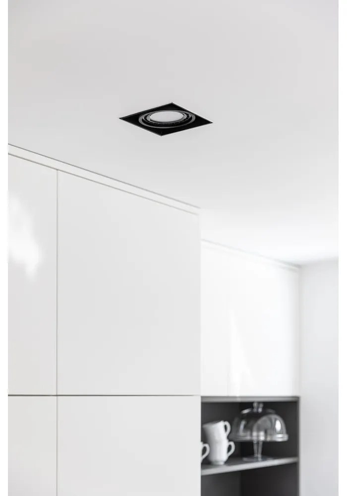 Czarna lampa sufitowa z metalowym kloszem 15x14 cm Milo – GTV