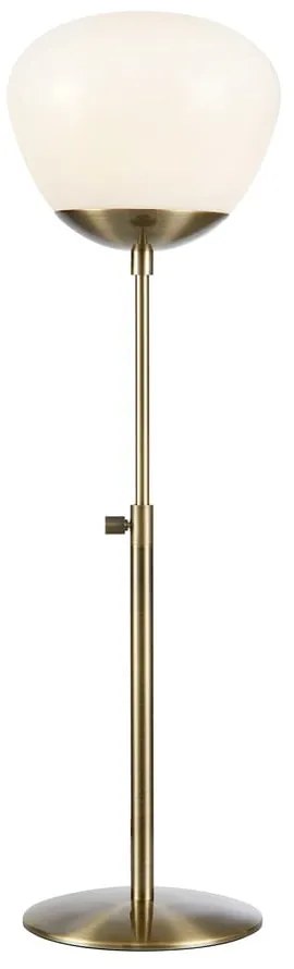 Lampa stołowa w kolorze brązu i bieli (wysokość 60 cm) Rise – Markslöjd