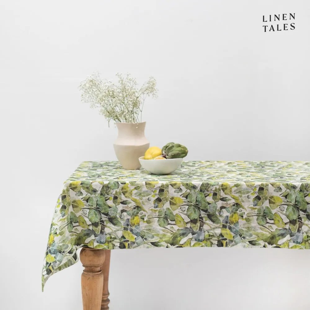 Lniany obrus 140x300 cm Lotus – Linen Tales