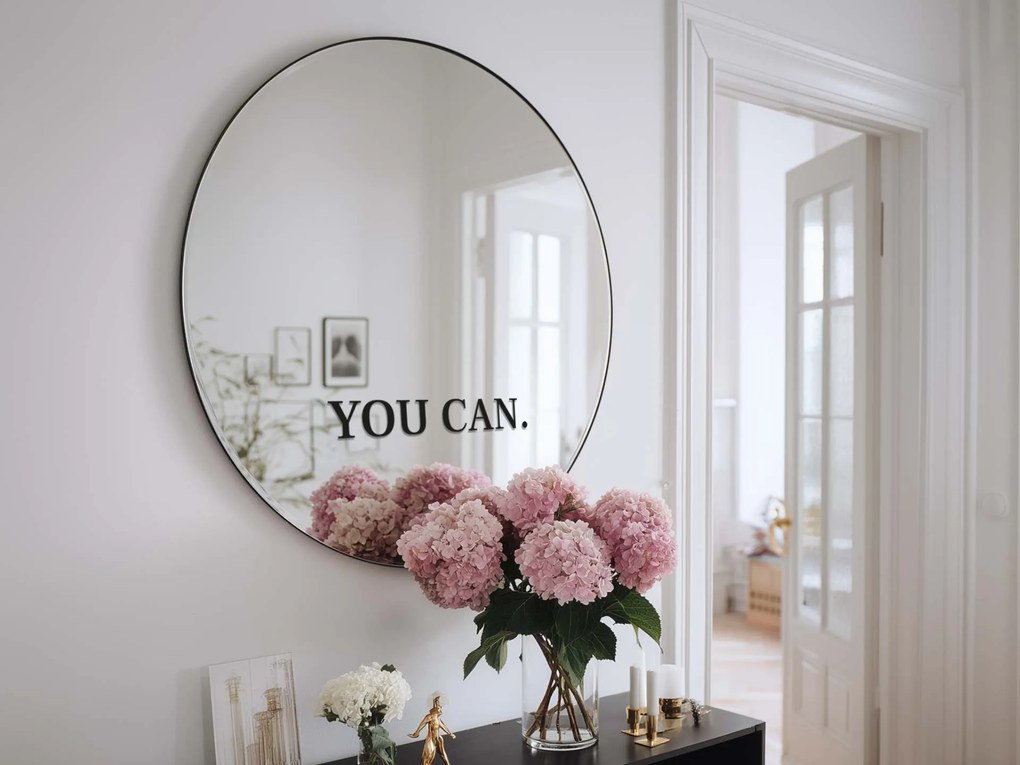 Naklejka na lustro S33 – YOU CAN.