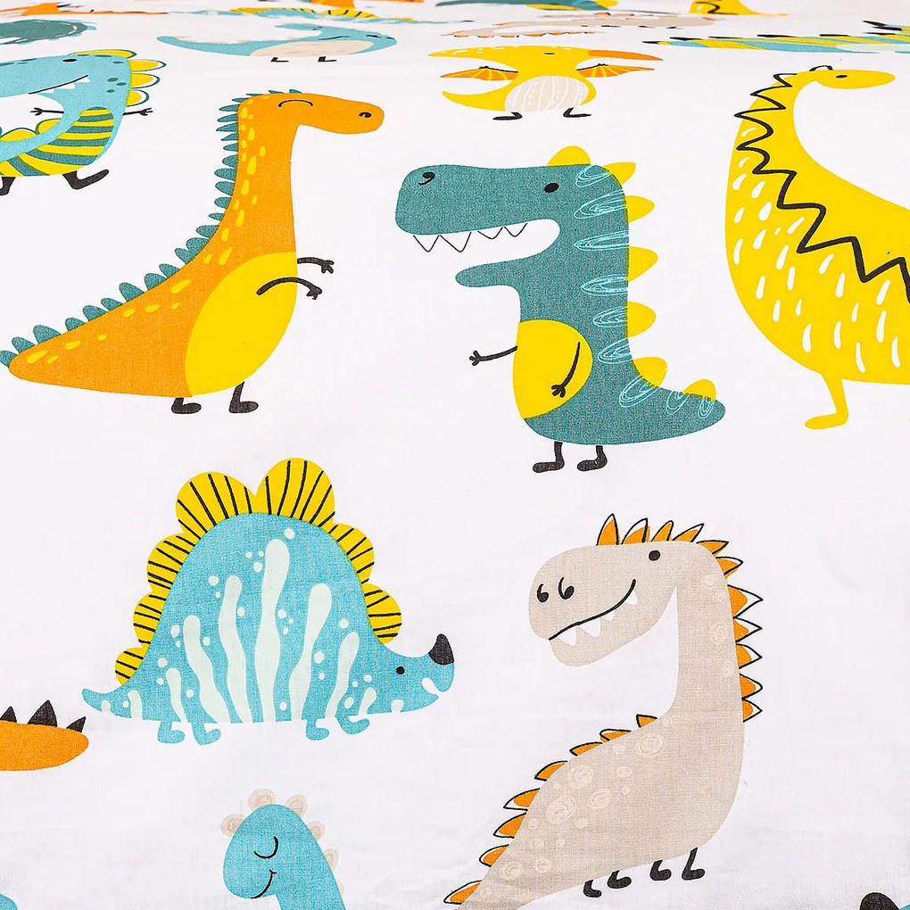 4Home Bawełniana pościel dziecięca Little dino, 140 x 200 cm, 70 x 90 cm, 140 x 200 cm, 70 x 90 cm