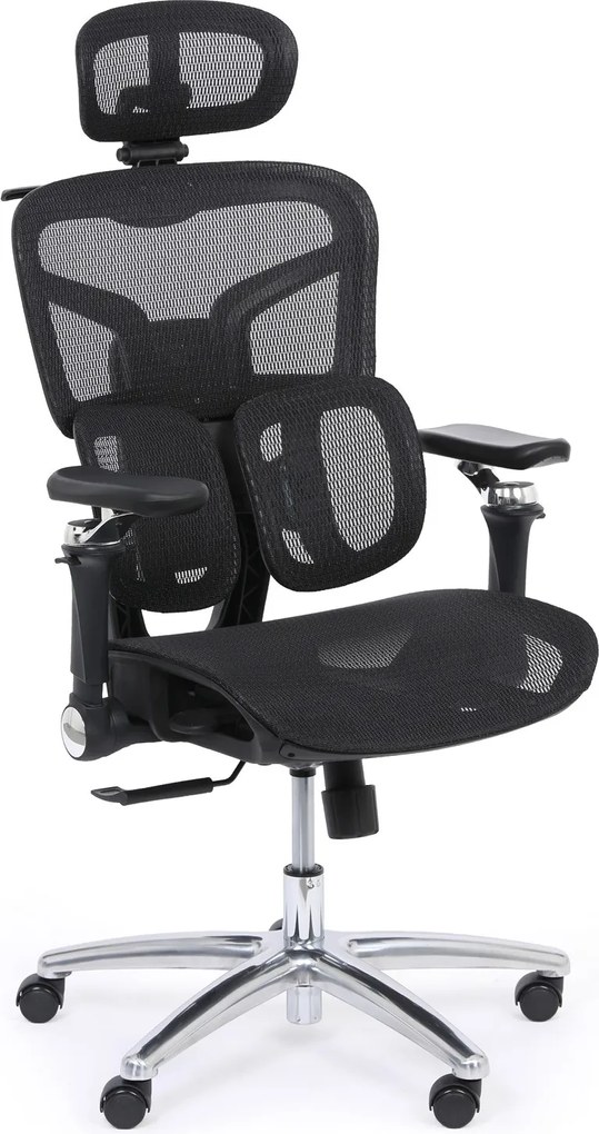 Krzesło biurowe LEVEL, szara